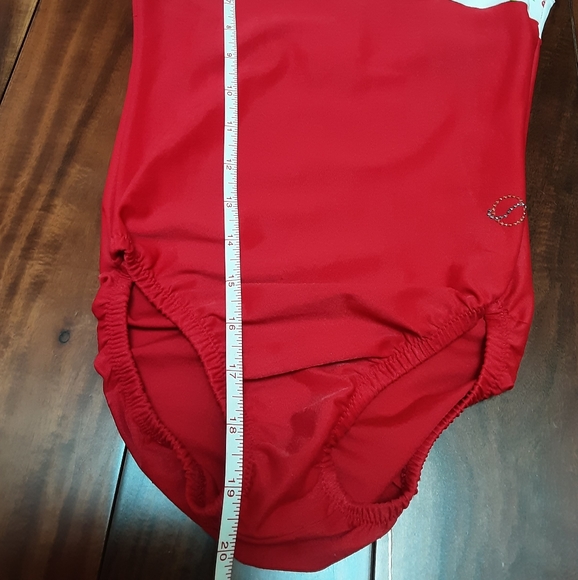 SAUCY'S WORLD CHERRY GYMNASTICS DANCE LEOTARD 14 - Picture 3 of 5
